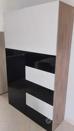 ARMADIO IKEA BESTA con CASSETTIERA
