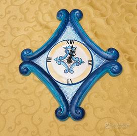 Orologio da parete in ceramica 