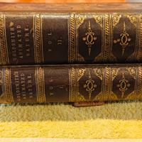 2 antichi libri rari da collezione