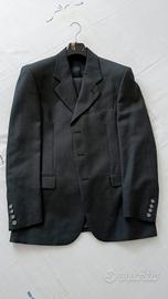 Abito uomo grigio scuro fresco lana tg. 48