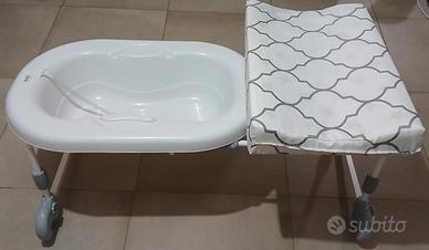 Vaschetta da bagno+fasciatoio
