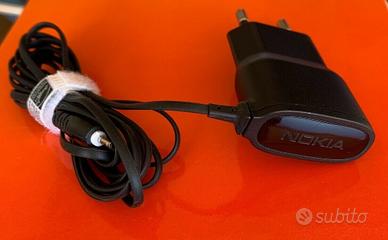 Caricabatteria originale nokia da muro jack 2.5mm