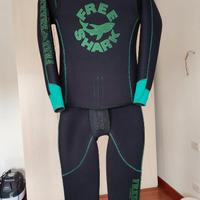 Muta sub 5 mm Free Shark taglia 48 usata poco