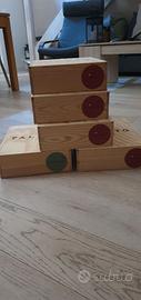 Scatole legno per vini