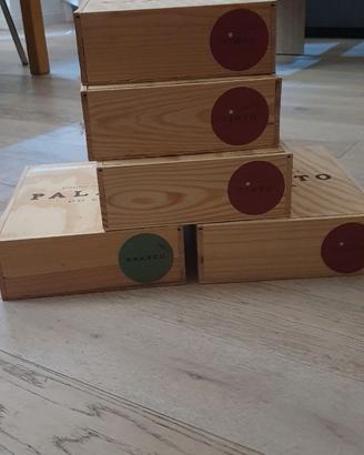 Scatole legno per vini