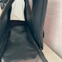 Borsa porta cani+ gabbietta