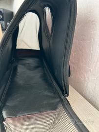 Borsa porta cani+ gabbietta
