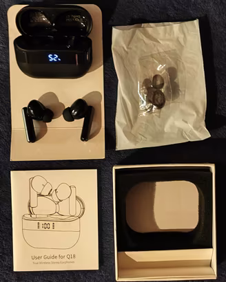 Auricolari Motost Q18  Bluetooth 5.4, audio Hi-Fi