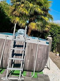 Piscina Bestway power steel 412x201x122 cm