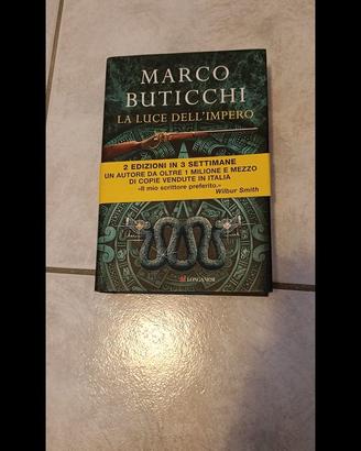 LA LUCE DELL'IMPERO di MARCO BUTICCHI LIBRO NUOVO