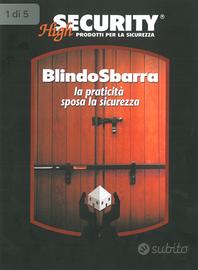 KIT BLINDOSBARRA SICUREZZA PER ANTE E PORTE