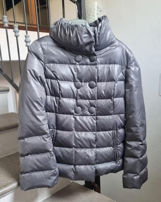Piumino Benetton donna grigio