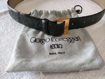 Cintura Giorgio Correggiari – Pelle di Coccodrillo
