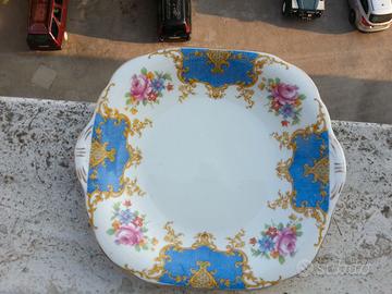 Piatto da dolce in porcellana inglese inizio 900