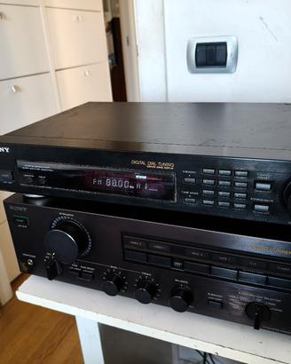 Amplificatore integrato Sony TA-F555 ES II + radio