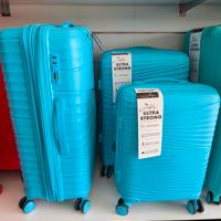 set tre valigie polipropilene 