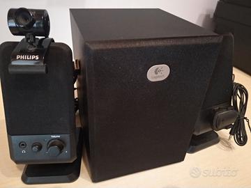 Casse audio videocamera microfono pc