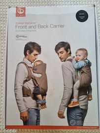 Marsupio Stokke My Carrier Front  and back nero
