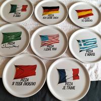 8 Piatti per pizza Piral 8 nazioni