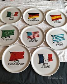 8 Piatti per pizza Piral 8 nazioni