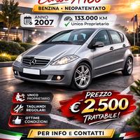 mercedes classe a150 benzina neopat 