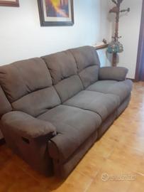 DIVANO 3 POSTI GRIGIO