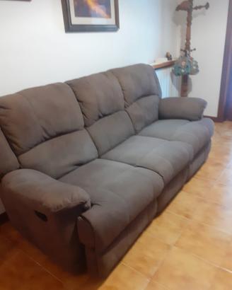 DIVANO 3 POSTI GRIGIO