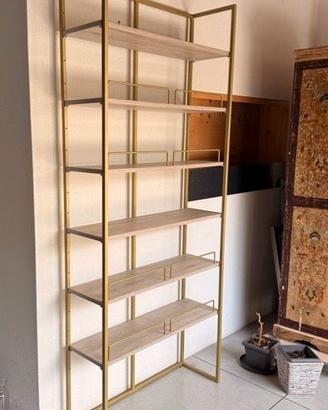Scaffali/Librerie artigianali in ferro saldato