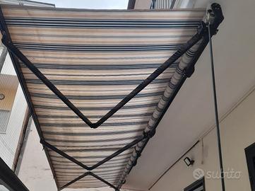 tenda sole con braccio 