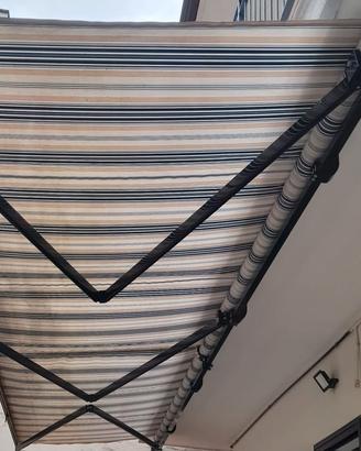 tenda sole con braccio 