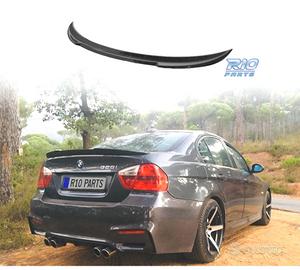 SPOILER ALETTONE BMW E90 LOOK M4 PSM NERO LUCIDO