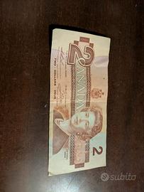 2 dollari Canada 1986