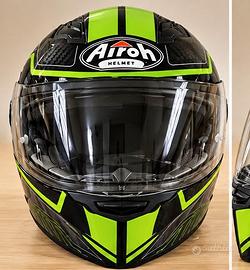 casco airoh con doppia visiera