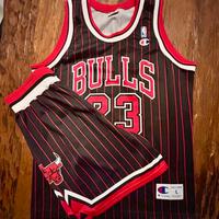 Completo Away Nba Chicago Bulls Champion Jordan