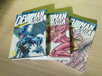 DevilMan Saga Manga 1-3