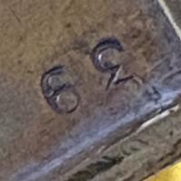 Portasigarette argento con cesellature