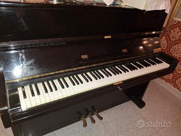 Pianoforte Verticale August Förster, Nero