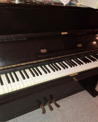Pianoforte Verticale August Förster, Nero