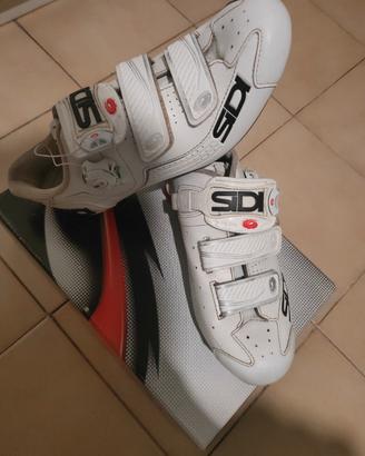 Scarpini SIDI  Ciclismo White 