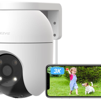 Telecamera Wi-Fi Esterno 3K, Telecamera Motorizzat