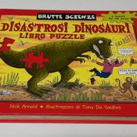 Libro puzzle Dinosauri
