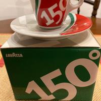 Tazzina caffè Lavazza 150 anni Unità Italia