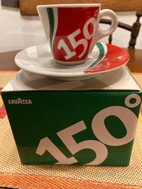 Tazzina caffè Lavazza 150 anni Unità Italia