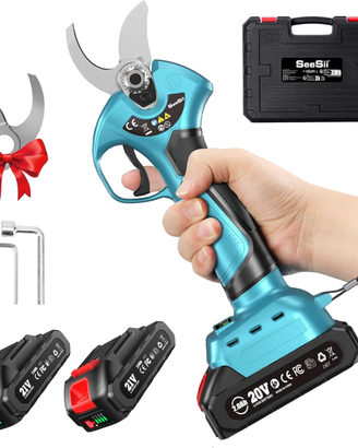 SEESII Forbici Potatura a Batteria 33mm – Forbici