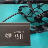 PSU COOLERMASTER MASTERWATT 750 alimentatore 750w