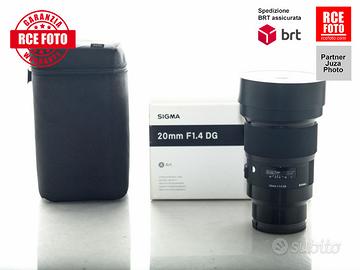 Sigma 20 F1.4 DG Art (Sony)