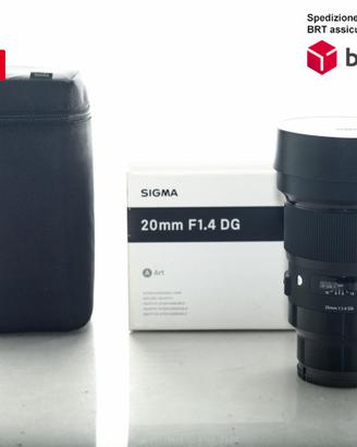 Sigma 20 F1.4 DG Art (Sony)
