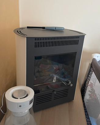 Stufa bioetanolo ventilata
