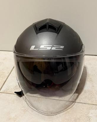 Casco Moto LS2 Twister 2 Grigio