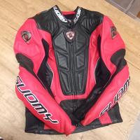 giacca in pelle suomy donna/bambino